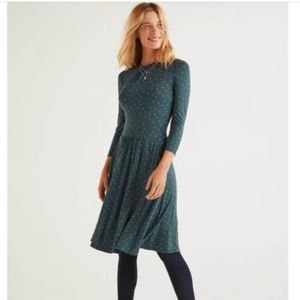 Boden Polkadot Midi Dress